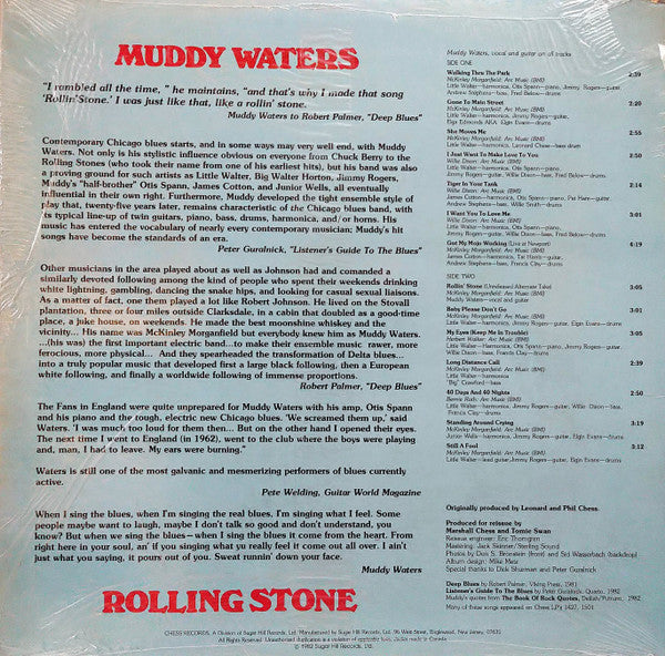 Muddy Waters : Rolling Stone (LP, Album, Comp)