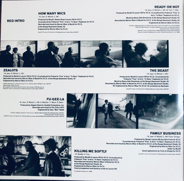 Fugees : The Score (2xLP, Album, RE, Gat)