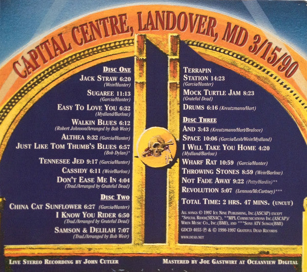 Grateful Dead* : Terrapin Station: Capital Centre, Landover, MD 3/15/90 (3xCD, Album, Ltd, Num)