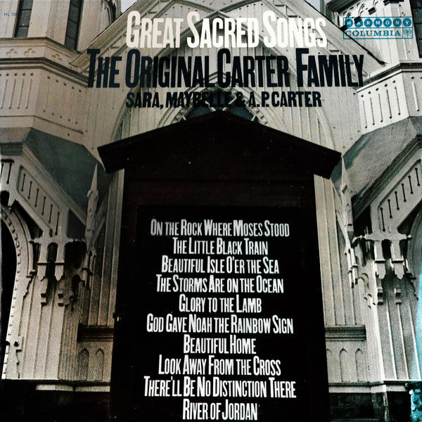 The Original Carter Family* : Great Sacred Songs (LP)
