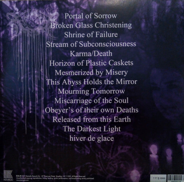 Xasthur : Portal Of Sorrow (2xLP, Album, Ltd, Num)