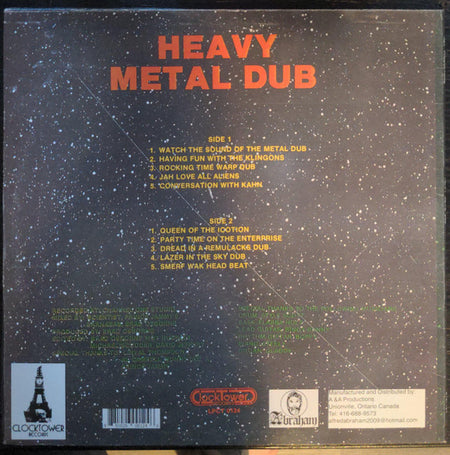 Scientist : Heavy Metal Dub (LP, Album, RP, Dar)