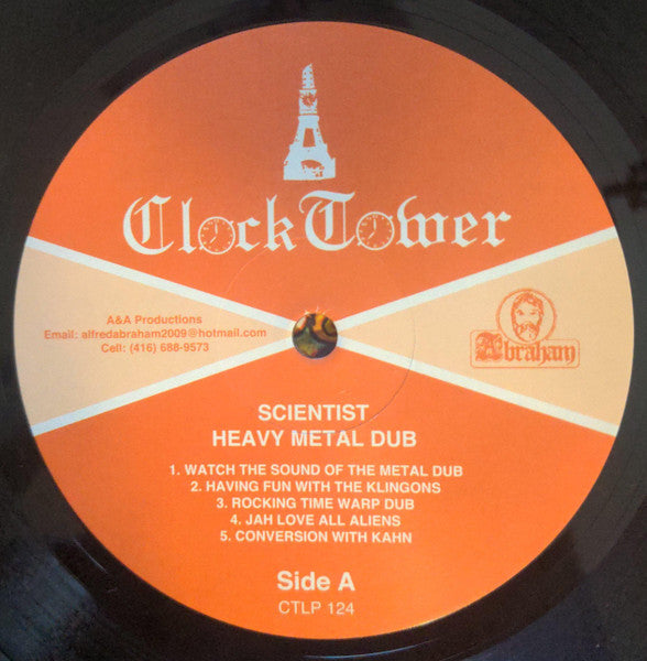 Scientist : Heavy Metal Dub (LP, Album, RP, Dar)