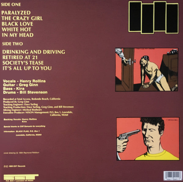 Black Flag : In My Head (LP, Album, RE)