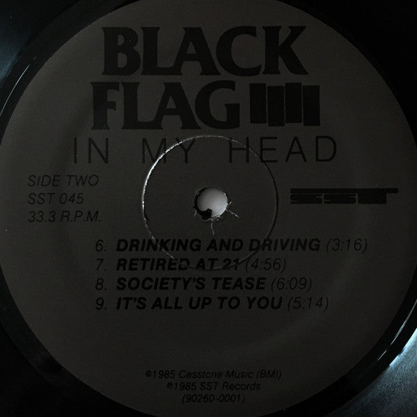 Black Flag : In My Head (LP, Album, RE)