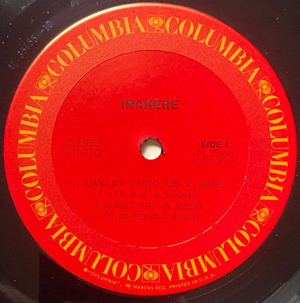 Irakere : Irakere (LP, Ter)