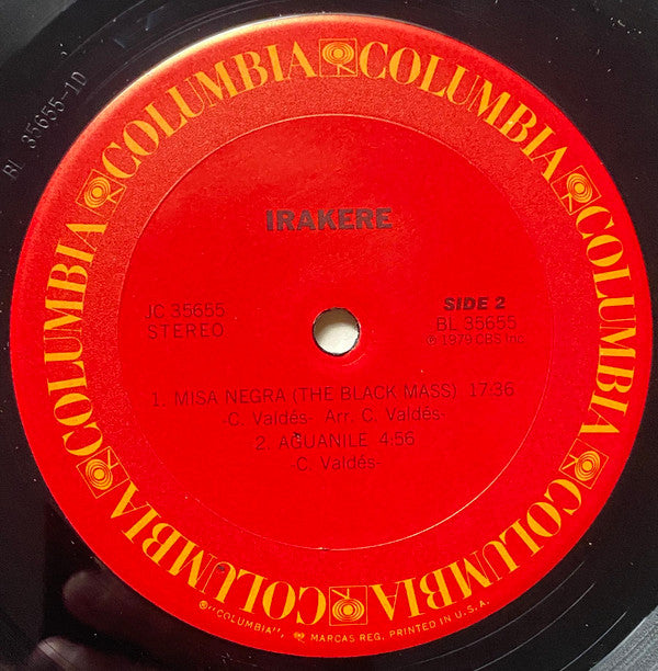 Irakere : Irakere (LP, Ter)