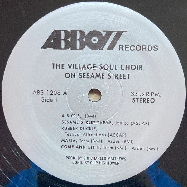 The Village Soul Choir : Soul Sesame Street (LP, Album, RE)