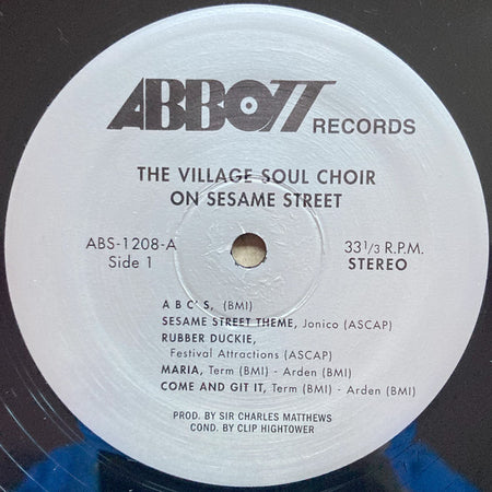 The Village Soul Choir : Soul Sesame Street (LP, Album, RE)