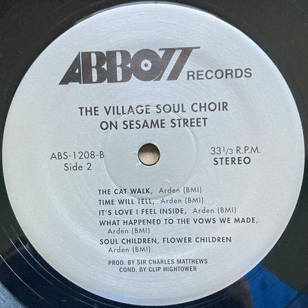 The Village Soul Choir : Soul Sesame Street (LP, Album, RE)