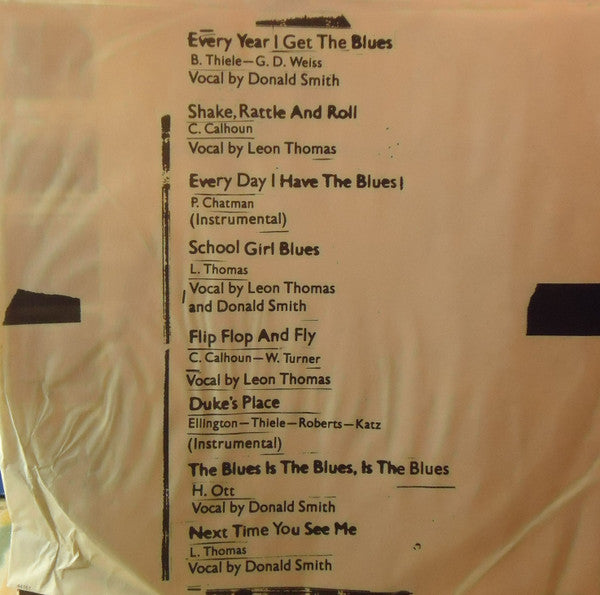 The Leon Thomas Blues Band : The Leon Thomas Blues Band (LP, Album)