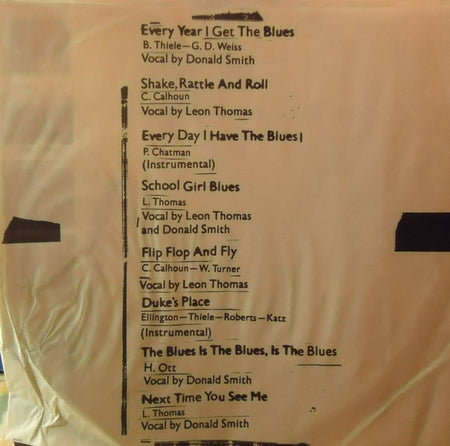 The Leon Thomas Blues Band : The Leon Thomas Blues Band (LP, Album)