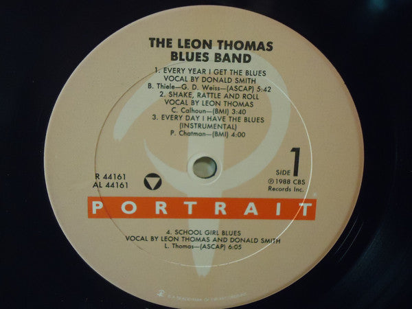 The Leon Thomas Blues Band : The Leon Thomas Blues Band (LP, Album)