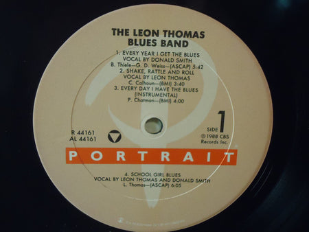 The Leon Thomas Blues Band : The Leon Thomas Blues Band (LP, Album)