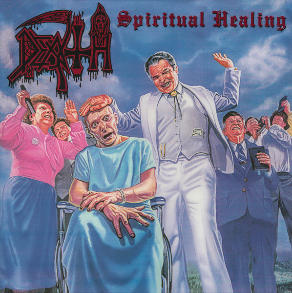 Death (2) : Spiritual Healing (LP, Album, RE, RM)