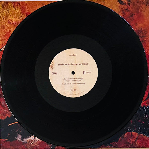 Nine Inch Nails : The Downward Spiral (2xLP, Album, RE, RM, RP, Def)