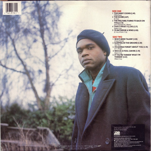 The Robert Cray Band : Who's Been Talkin' (LP, Club, RE, RM, CRC)