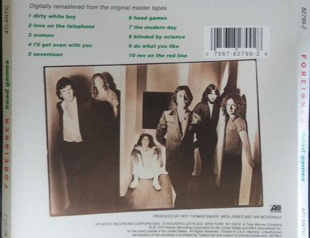 Foreigner : Head Games (CD, Album, RE, RM, SRC)