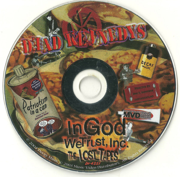 Dead Kennedys : In God We Trust, Inc. - The Lost Tapes (DVD-V, Multichannel)