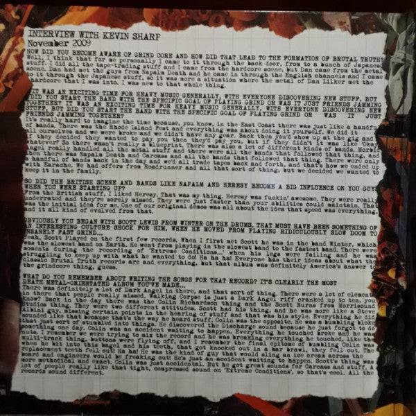 Brutal Truth : Extreme Conditions Demand Extreme Responses (LP, Album, RE, RM, FDR)