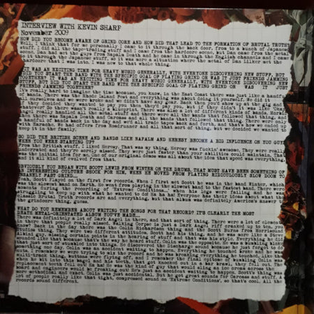 Brutal Truth : Extreme Conditions Demand Extreme Responses (LP, Album, RE, RM, FDR)