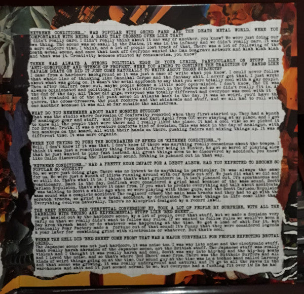 Brutal Truth : Extreme Conditions Demand Extreme Responses (LP, Album, RE, RM, FDR)