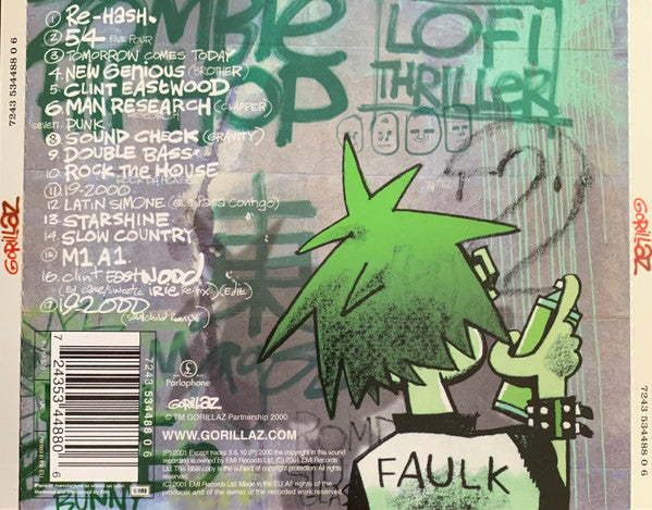 Gorillaz : Gorillaz (CD, Album, Enh, RE)
