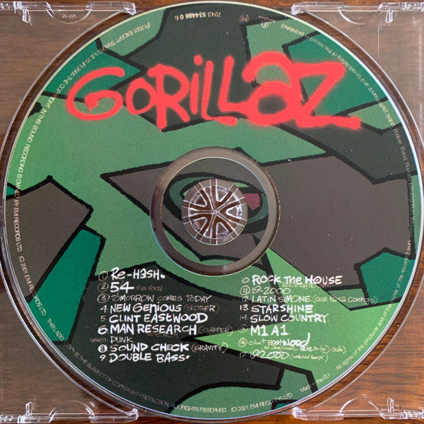 Gorillaz : Gorillaz (CD, Album, Enh, RE)