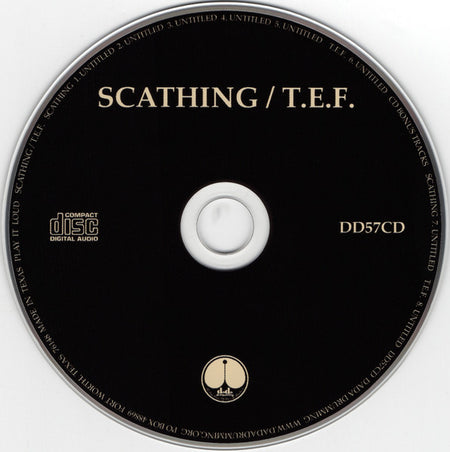 Scathing / T.E.F. : Split (CD)