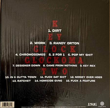 Key Glock : Glockoma 2 (LP, Album, Ltd, Red)
