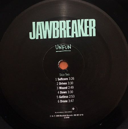 Jawbreaker : Unfun (LP, Album, RM, RP)