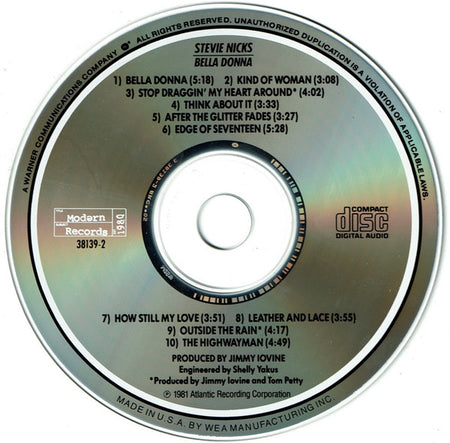 Stevie Nicks : Bella Donna (CD, Album, RE, Spe)