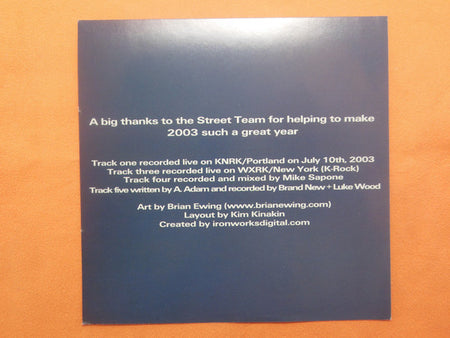 Brand New : The Holiday EP (CD, EP)