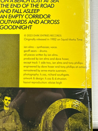 Ian Elms : Good Night (LP, Album, RE, RM)