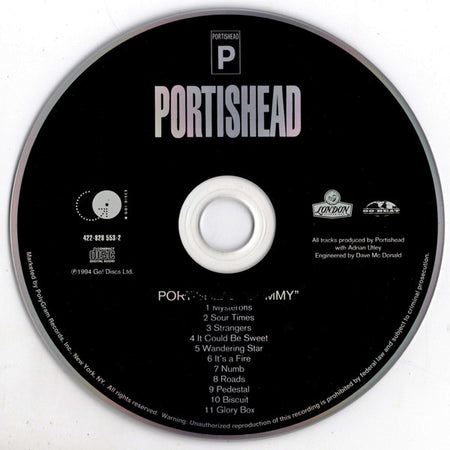 Portishead : Dummy (CD, Album, RE, RP)