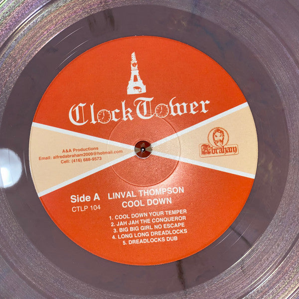Linval Thompson : Cool Down (LP, Album, RE, Pin)
