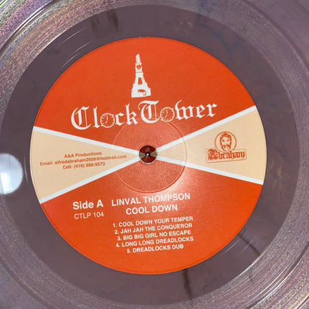 Linval Thompson : Cool Down (LP, Album, RE, Pin)