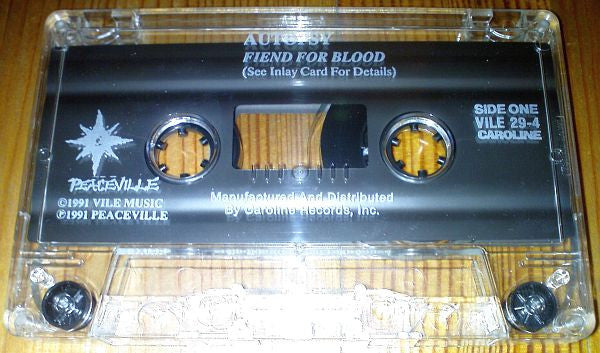 Autopsy (2) : Fiend For Blood (Cass, EP)
