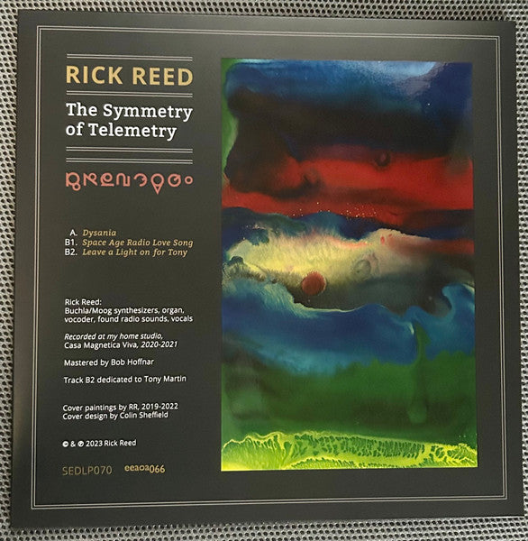 Rick Reed : The Symmetry Of Telemetry (LP, Ltd)