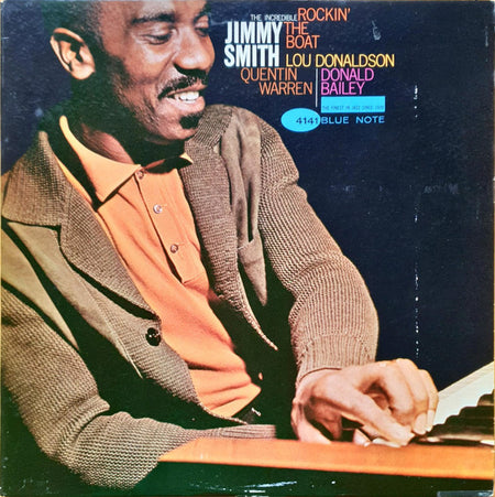 The Incredible Jimmy Smith* : Rockin' The Boat (LP, Album, Mono, No )