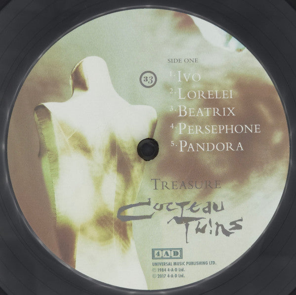 Cocteau Twins : Treasure (LP, Album, RE, RM)