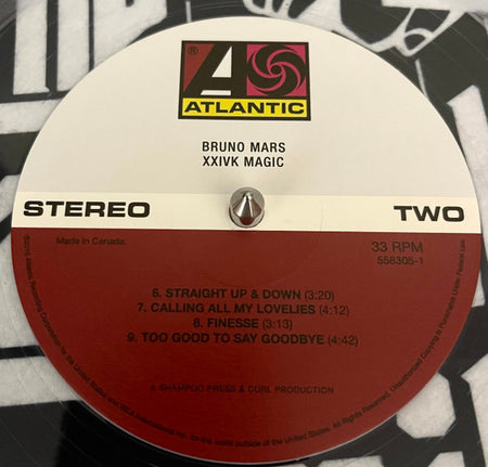 Bruno Mars : XXIVK Magic (LP, Album, Ltd, RE, Cle)