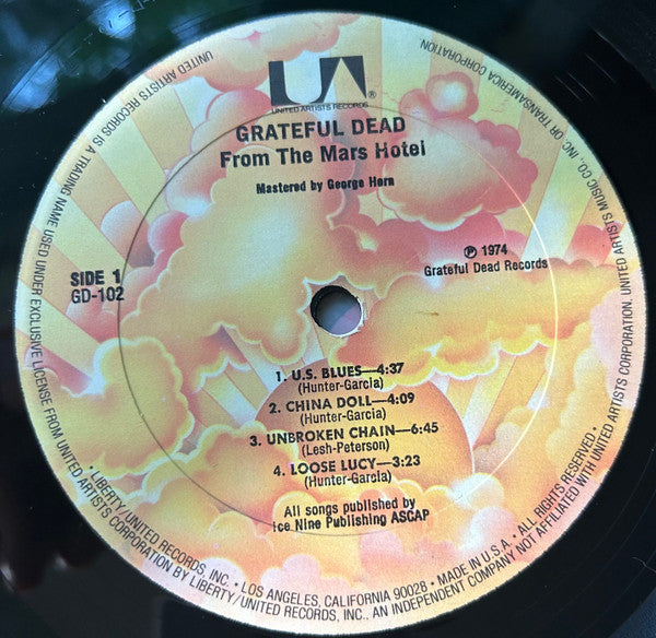 The Grateful Dead : From The Mars Hotel (LP, RE)