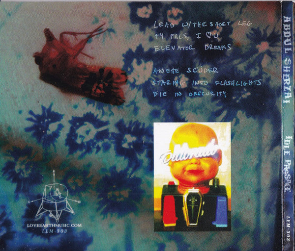 Abdul Sherzai : Idle Passage (CDr, Album)