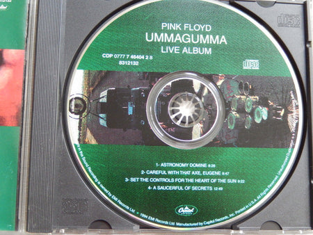 Pink Floyd : Ummagumma - Live Album (CD, Album, RM)
