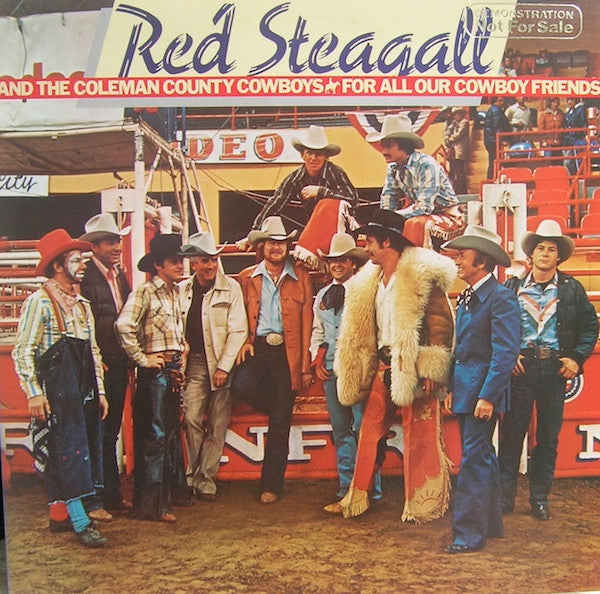 Red Steagall : For All Our Cowboy Friends (LP, Album, Gat)