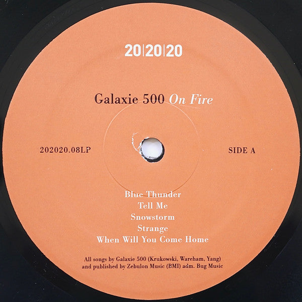 Galaxie 500 : On Fire (LP, Album, RE, RM, RP, Coh)