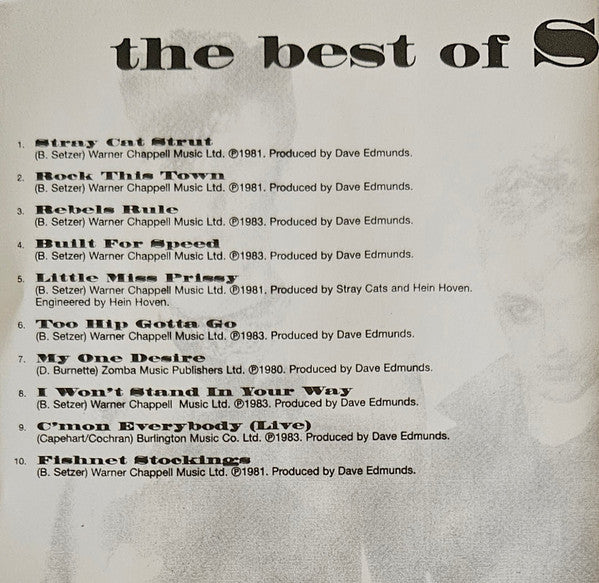 Stray Cats : The Best Of (CD, Comp)