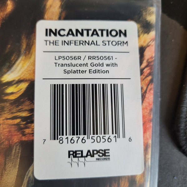 Incantation : The Infernal Storm (LP, Album, RE, Gol)