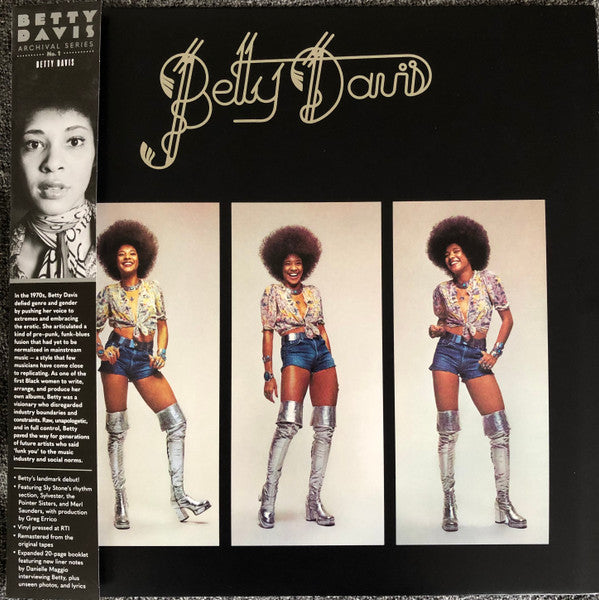 Betty Davis : Betty Davis (LP, Album, RE, RM)
